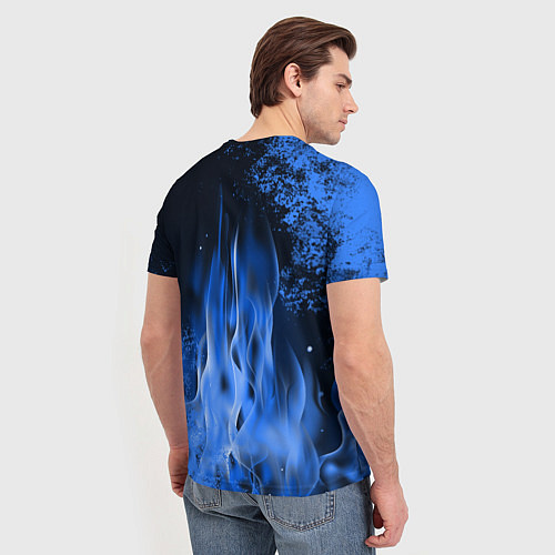Мужская футболка Brawl Stars LEON / 3D-принт – фото 4