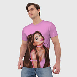 Футболка мужская Ariana Grande Ариана Гранде, цвет: 3D-принт — фото 2