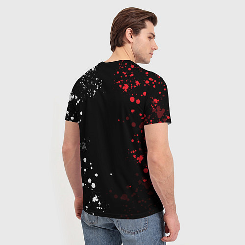 Мужская футболка Stigmata / 3D-принт – фото 4