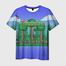 Мужская футболка Terraria