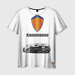 Мужская футболка Koenigsegg