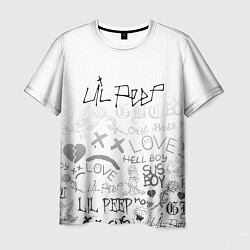 Мужская футболка LIL PEEP
