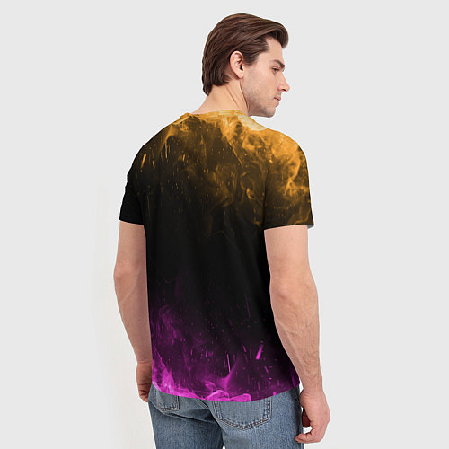 Мужская футболка Brawl Stars Sandy / 3D-принт – фото 4