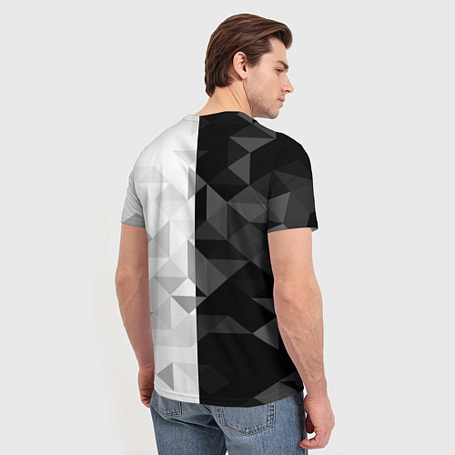Мужская футболка AUDI / 3D-принт – фото 4