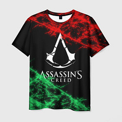 Мужская футболка Assassin’s Creed: Red & Green
