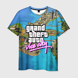 Мужская футболка GRAND THEFT AUTO:VICE CITY