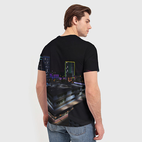Мужская футболка GTA VI: MIAMI NIGHTS / 3D-принт – фото 4