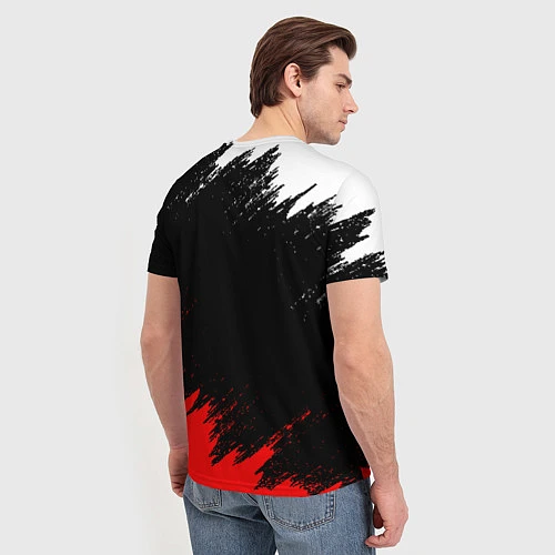 Мужская футболка UMBRELLA CORP / 3D-принт – фото 4