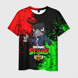 Футболка мужская Brawl Stars Crow, цвет: 3D-принт