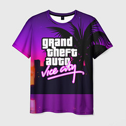 Мужская футболка GTA:VICE CITY