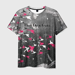 Мужская футболка Three Days Grace art