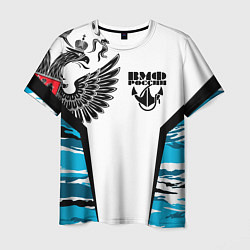 Мужская футболка ВМФ России камуфляж