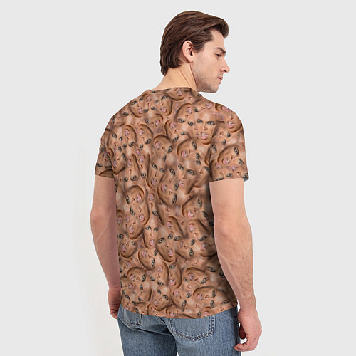 Мужская футболка Бейонсе / 3D-принт – фото 4