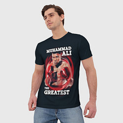 Футболка мужская Muhammad Ali, цвет: 3D-принт — фото 2