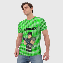 Футболка мужская Roblox, цвет: 3D-принт — фото 2