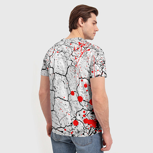 Мужская футболка DEAD BY DAYLIGHT / 3D-принт – фото 4