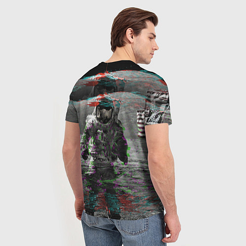 Мужская футболка Космонавт / 3D-принт – фото 4