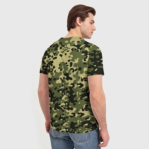 Мужская футболка Войска связи / 3D-принт – фото 4