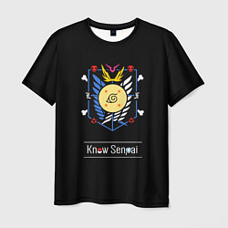 Мужская футболка Know Senpai