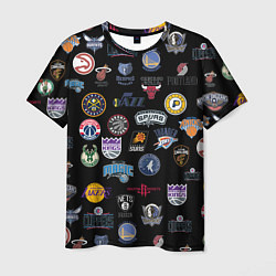 Мужская футболка NBA Pattern