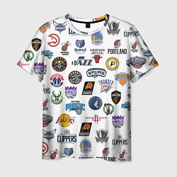 Мужская футболка NBA Pattern