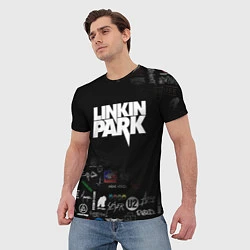 Футболка мужская LINKIN PARK, цвет: 3D-принт — фото 2