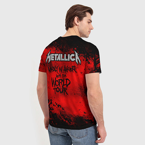 Мужская футболка Metallica / 3D-принт – фото 4