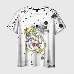 Мужская футболка Sailor Moon We can do it!