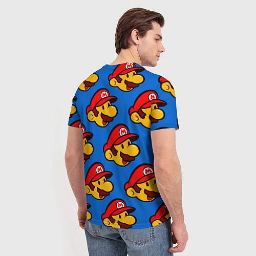 Мужская футболка Mario / 3D-принт – фото 4