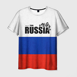 Мужская футболка Russia