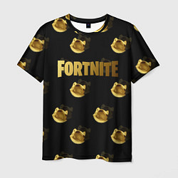 Мужская футболка Fortnite gold