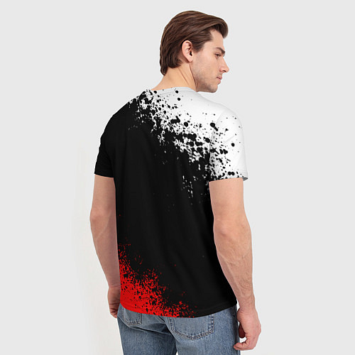 Мужская футболка RESIDENT EVIL UMBRELLA / 3D-принт – фото 4