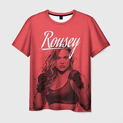 Футболка мужская Ronda Rousey, цвет: 3D-принт