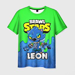 Мужская футболка BRAWL STARS LEON