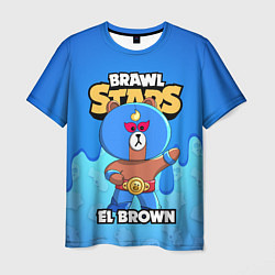 Мужская футболка BRAWL STARS EL BROWN