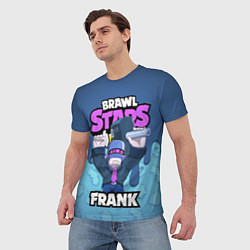 Футболка мужская BRAWL STARS FRANK, цвет: 3D-принт — фото 2