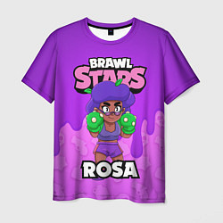 Мужская футболка BRAWL STARS ROSA