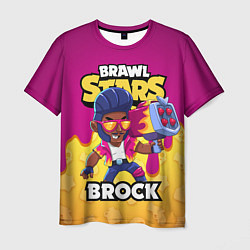 Мужская футболка BRAWL STARS BROCK