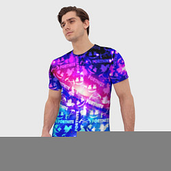 Футболка мужская FORTNITE&MARSMELLO COSMO, цвет: 3D-принт — фото 2