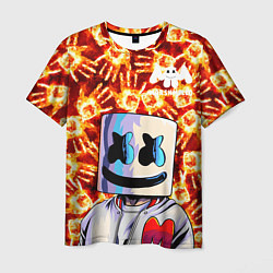 Футболка мужская MARSHMELLO, цвет: 3D-принт