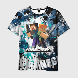 Мужская футболка Minecraft Майнкрафт