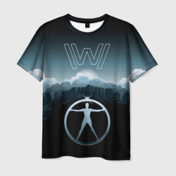 Мужская футболка Westworld Landscape