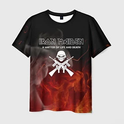 Футболка мужская IRON MAIDEN, цвет: 3D-принт