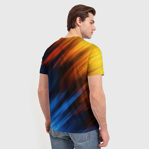 Мужская футболка BRAWL STARS LEON / 3D-принт – фото 4