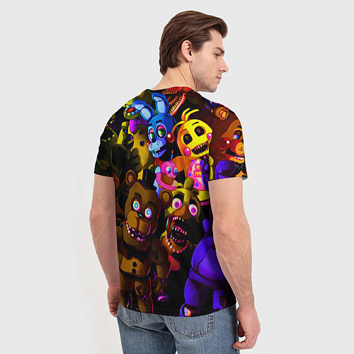 Мужская футболка Five Nights At Freddy's / 3D-принт – фото 4