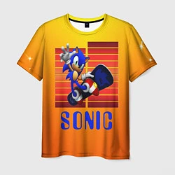 Мужская футболка Sonic - Соник