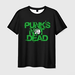 Мужская футболка Punks Not Dead