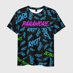 Мужская футболка Paramore RIOT!