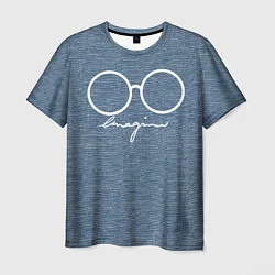 Мужская футболка Imagine John Lennon