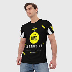 Футболка мужская Off-White: Los Angeles, цвет: 3D-принт — фото 2
